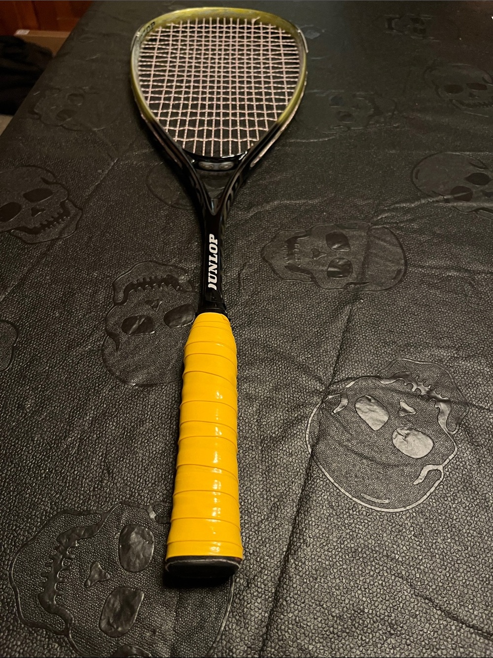 Dunlop Women's Tennis Racket with Yellow Grip